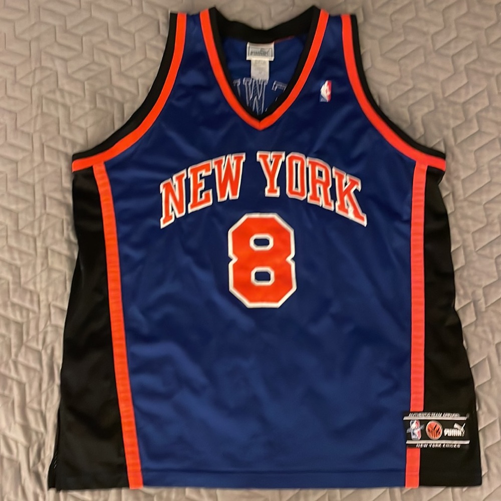 Vintage New York Knicks Latrell Sprewell Basketball Jersey 52